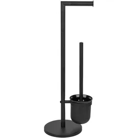 Wenko WC-Garnitur Parus Schwarz