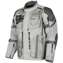Klim Badlands Pro, Textiljacke Gore-Tex - Hellgrau/Grau - XXL