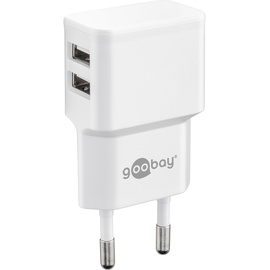 goobay USB Charger Weiß