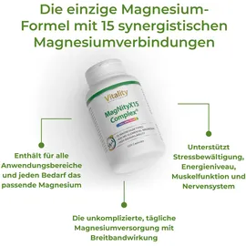 vision healthcare b.v. MagNityX15 Magnesium Komplex Kapseln 120 St.