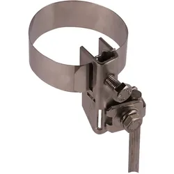 1St. Dehn 540103 Antennen-Bandrohrschelle D 16-89mm NIRO m. Anschluss f. Rd 6-8/...