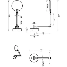 Fabas Luce Regina Wandleuchte LED 3551-21-212,