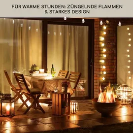 Blumfeldt Feuerschale Savage Ø 60,5 cm Braun