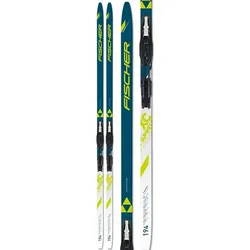 Fischer Langlaufski Set Summit Crown Yellow bunt 199 CM