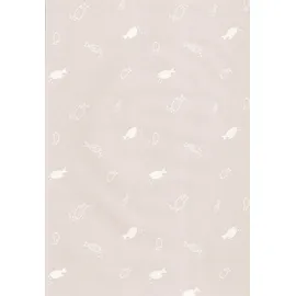 Ursus Transparentpapier 115 g/qm A4 25 Blatt White Line Fische