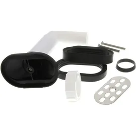 Küchen-Ersatzteilshop Überlaufset Tropfteil oval AL 0 x 0 x 0 cm Farbe schwarz