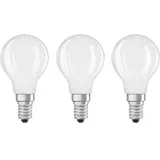 Osram LED-Birne 5,5W E14 warmweiß 3 St.