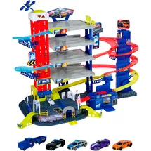 MAJORETTE Super Chase Center, mit Licht und Sound, B:112cm H:84cm T:70cm