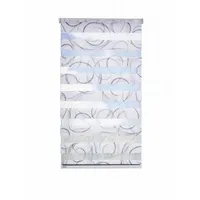 GARESA Doppelrollo Swing 90 x 150 cm grau/weiß