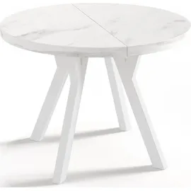WFL GROUP Designer Ø 100 cm weiß