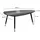 Wohnling Couchtisch Schwarz MDF Marmor 90 x 60 x 41 cm