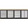 Kraftwerk Werkstattschrank Holz 45,80 cm grau