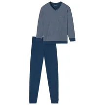 SCHIESSER Pyjama Comfort Essentials Blau 27