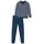 SCHIESSER Pyjama Comfort Essentials Blau 27