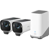 eufy eufyCam S3 Pro 2-Kamera-Set