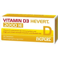 Hevert Arzneimittel GmbH & Co. KG Vitamin D3 2000 I.E. Tabletten 60 St.