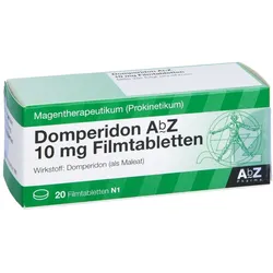 Domperidon AbZ 10 mg Filmtabletten 20 St