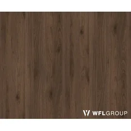 WFL GROUP Runder Ausziehtisch 100-180 x 76 cm dunkelbraun