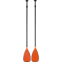 Runga Standard Vario-Paddel schwarz/Orange Stand Up Paddling Paddel iSUP #RB32
