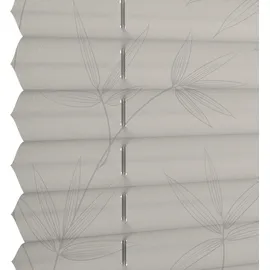 GARDINIA Plissee Dekor Bamboo Moonbeam 40 x 130 cm grau