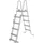BESTWAY Steel Pro Max Frame Pool Set 549 x 132 cm lichtgrau inkl. Filterpumpe