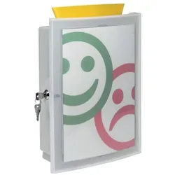 Sammelbox IMAGE'IN, abschließbar, mit Zubehör, lichtgrau