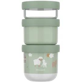 Mepal Snackbox 3-teilig pastellgrün 0,55 l