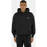 Pegador Hoodie Logo Oversized Schwarz XXL