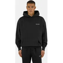 Pegador Hoodie Logo Oversized Schwarz XXL
