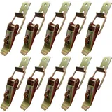 Hebelverschluss, Anhänger-seitenverlängerung, Anhängerverschluss, Kippriegel, Hebelverschluss Für Schublade, Verriegelungshebel, Werkzeugkasten, Schrank, Box, 10 Stück - Crezuo