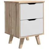 Forte Nachtkommode VANKKA - braun