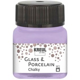 Kreul 16636 - Glass & Porcelain Chalky Sweet Lavender, 20 ml