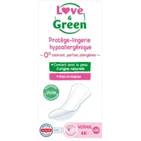Love & Green Hypoallergene Slipeinlagen, 0% 30 Stück