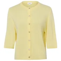 s.Oliver Strickjacke aus Alpaka-Mix mit Halbarm Gelb 44