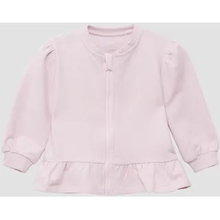 s.Oliver Sweatjacke mit dezenter Stickerei - pink - 62