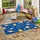 Snapstyle Kinder Spiel Teppich Weltall