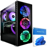 KRAFTPC High End Gaming-PC AMD Ryzen5 5500 - Nvidia GeForce RTX3060 12GB - 1TB M.2 NVMe SSD - 32GB DDR4 - Win11 - WLAN - Gamer PC Desktop PC Gaming