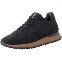 Marco Tozzi by Guido Maria Kretschmer Sneaker flach Sportlich Casual, Blau (Navy Nubuck), 42