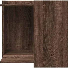 vidaXL Katzenklo Eichen-Optik 53x53x51 cm Holzwerkstoff