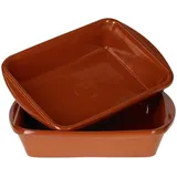 Mambocat 2er Set Tonschale rechteckig 20x14,5cm - 99523