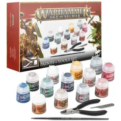 Warhammer Age of Sigmar - Paints & Tools Set