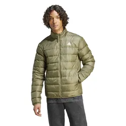 adidas Daunenjacke Essentials Light (wasserabweisend) olivegrün Herren
