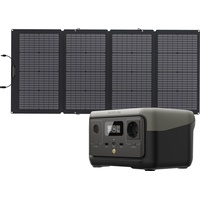 ECOFLOW EcoFlow, Powerstation-Set River 2 + 220 W Solarmodul