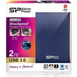 Silicon Power Armor A80 2 TB USB 3.2 blau