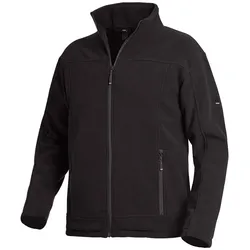 FHB Fleece-Jacke ROMAN - schwarz - S