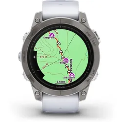 GARMIN EPIXTM PRO (GEN 2) - SAPPHIRE EDITION 47MM, weiß / titan, ONE SIZE