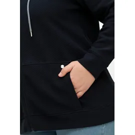 sheego Sweatjacke blau 56