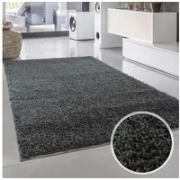 Carpet City ayshaggy Shaggy Teppich Hochflor Langflor Einfarbig Uni