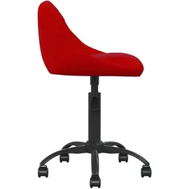 vidaXL Bürostuhl Samt Weinrot