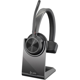Schwarzkopf Poly Voyager 4310 Headset +BT700 Dongle +Ladestation, für Microsoft Teams zertifiziert